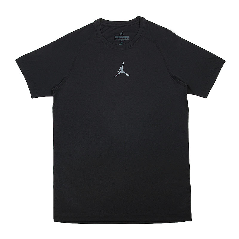 мужская черная футболка Jordan AJ All Season Fitted 642404-010 - цена, описание, фото 1